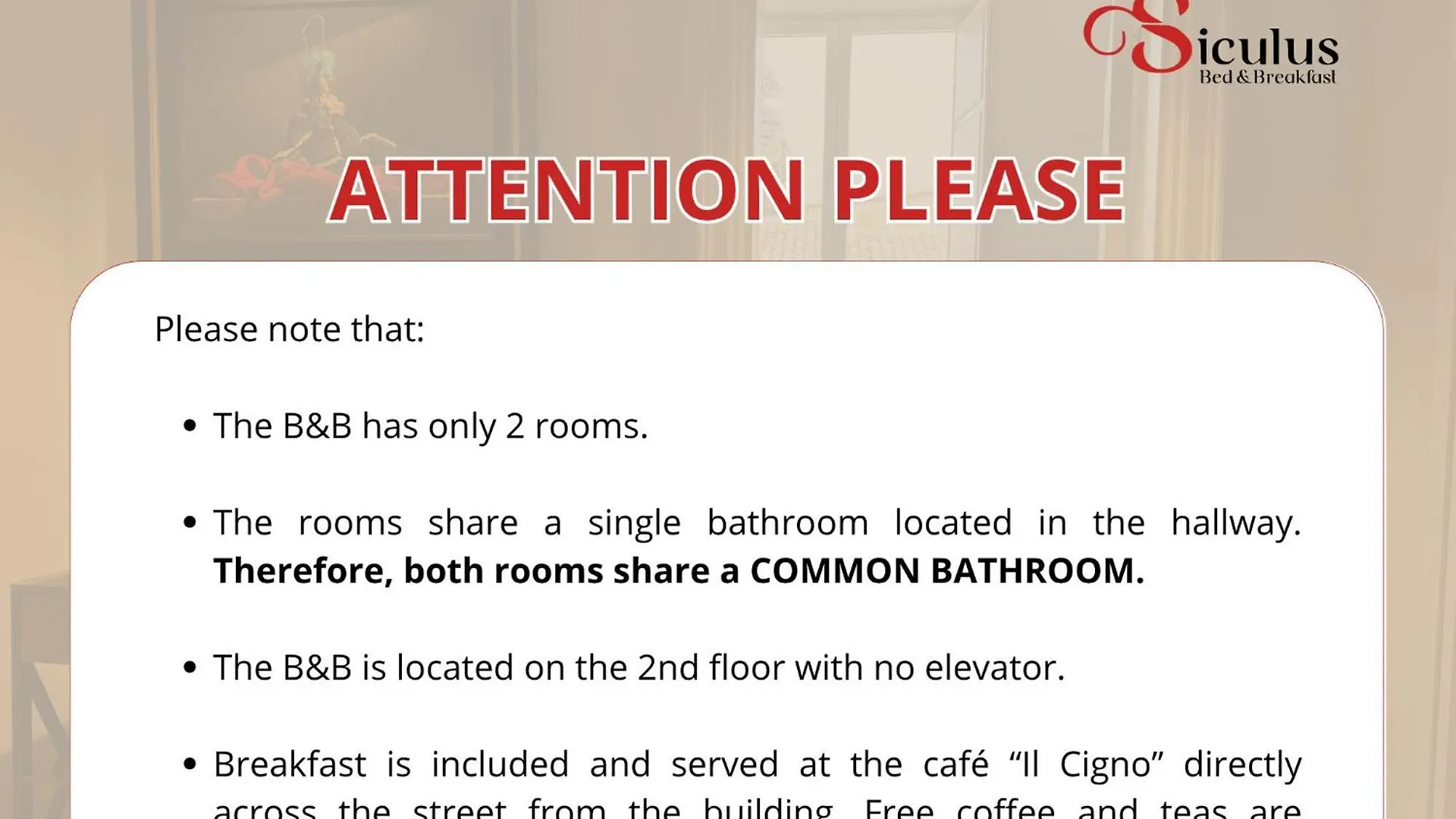 Siculus Bed And Breakfast Catania Bed & Breakfast